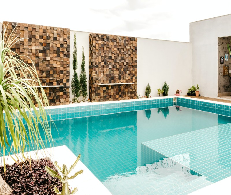 La piscina durante el invierno